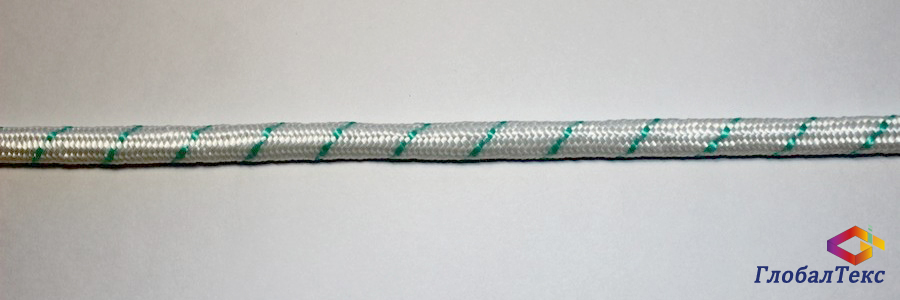 Веревка (шнур) полиамидная ПА капроновая 16-прядная 8 мм